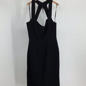 Black halo size 6 black dress